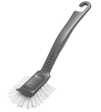Addis Jumbo Washing Up Dish Brush, Metallic Silver