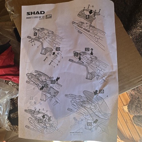 Bmw s1000 shad 3p - shad,