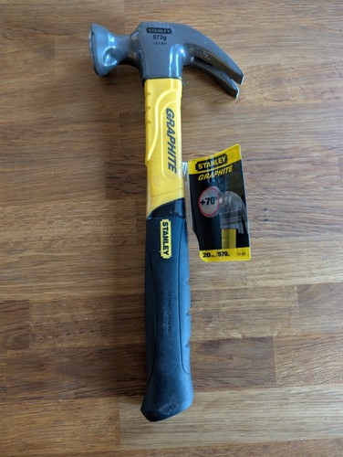 Stanley graphite claw - graphite, hammer