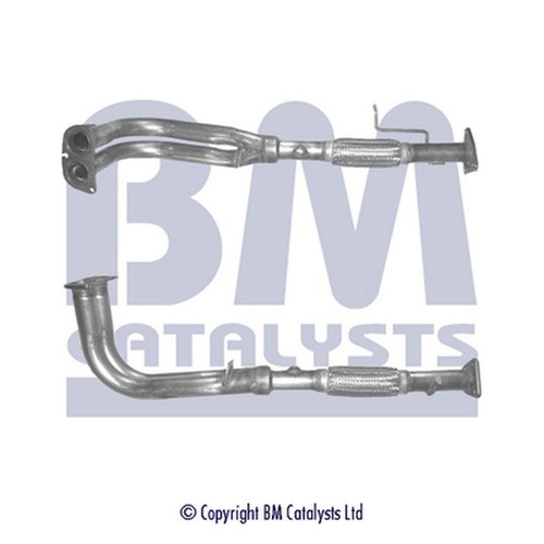 Front exhaust pipe - front, honda