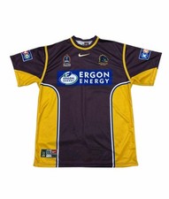 Vintage Y2K Brisbane Broncos NRL Nike Jersey 2004 Made In Australia Mens XXL