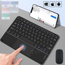 Bluetooth Touchpad Keyboard Mouse For Lenovo Tab M11 M10 5G K10 P10 P11 Pro Plus