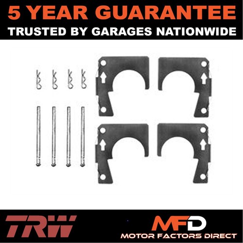 Brake pads fitting kit - fitting, front