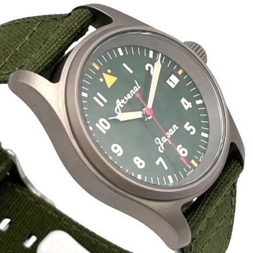 Arsenal titanium pilot watch - arsenal,