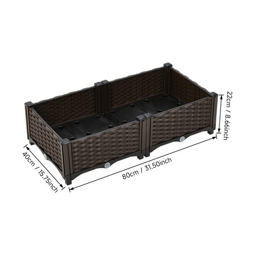 4ft garden raised - 1/2/3/4ft,