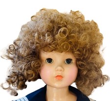 Doll Wig Honey Blond Curls