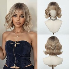 Honey Brown Synthetic Wigs
