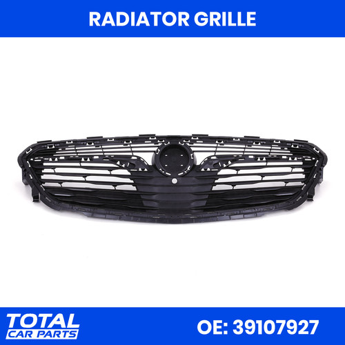Upper radiator grille - radiator, front