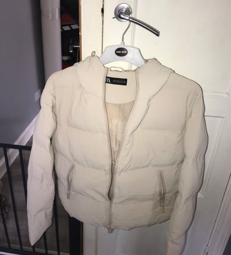 Women cream zara coat eur - women's, xs