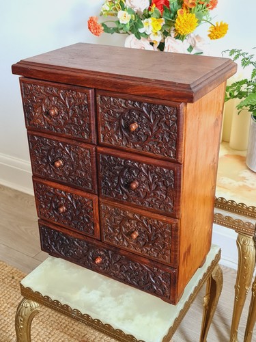 Vintage wooden chest - wooden, of