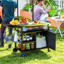 Movable Barbecue Grill Dining
