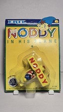 VINTAGE NODDY IN HIS YELLOW PLANE- CARDED FIGURE ERTL - 1990 - SEALED