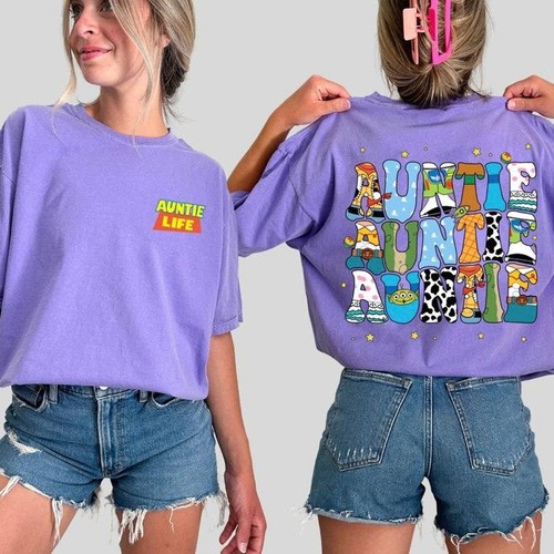 Two sided toy story auntie - sided,