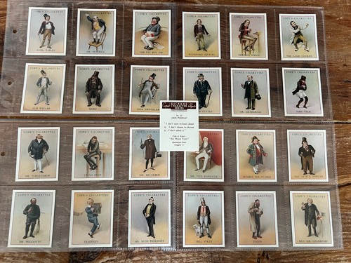Cope cigarette cards full - cope's,