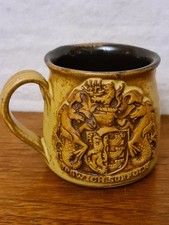 Vintage 1980s Stonebridge Pottery Earthenware Mug  Ipswich Suffolk