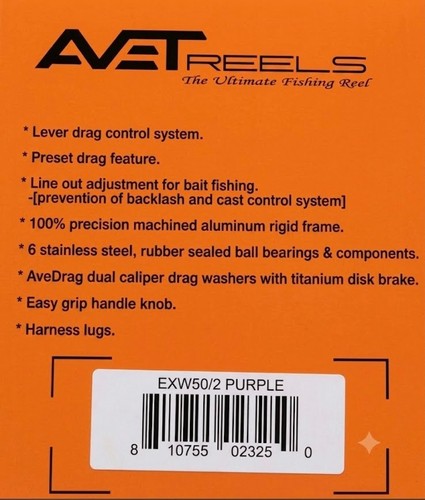 Avet fishing reel exw50 - avet,