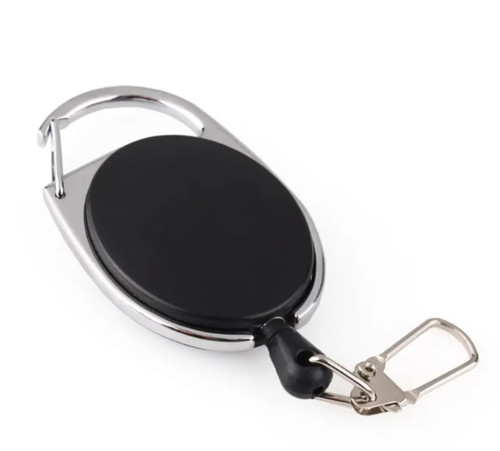 Retractable keyring key chain - retractable,