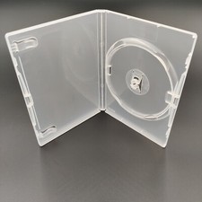 25 Genuine Clear Amaray Single DVD Cases
