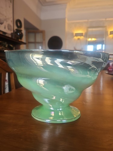 Maling pedestal vase dated - pedestal,