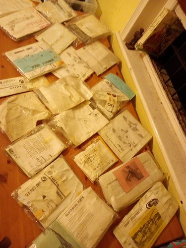 Plastic model kit job lot - plastic,