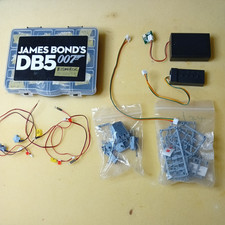 1/200 hachette build the bismarck Parts joblot. screws lights sprues battery box