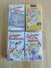  Confessions of A Driving Instructor Pop Performer 2 x Window Cleaner VHS Video 