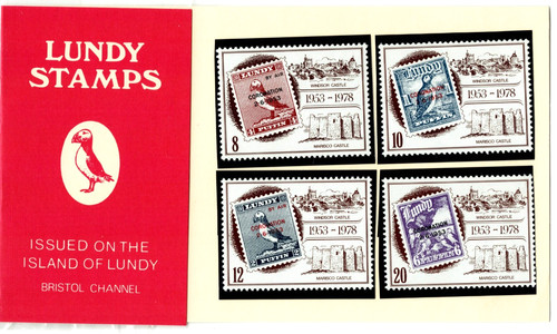 Lundy island 1978 qeii - gb, 25th