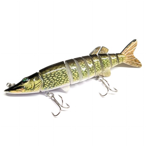 Pike fishing lure jointed - lure,