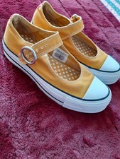 CONVERSE MUSTARD CANVAS