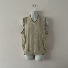 VINTAGE BHS SWEATER VEST - S -