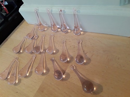 Rose pink chandelier - 17,