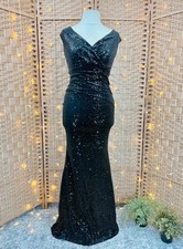 Ariella London Black Sequin