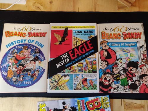 Classic british comic book lot - british,