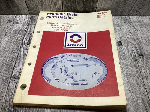 1972 delco hydraulic brake - hydraulic,