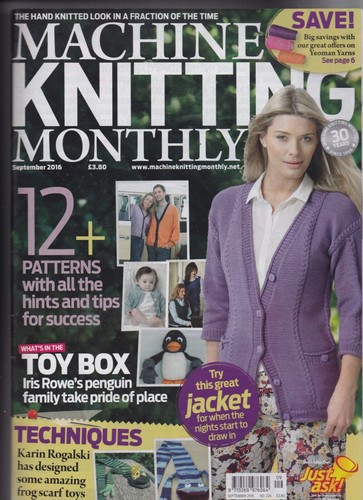 Machine knitting monthly mag - machine,