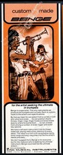 1974 Benge trumpet rock band