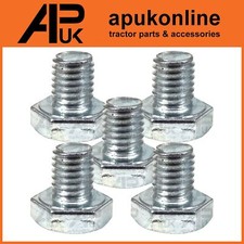 5x Setscrew M10 x 12mm Metric