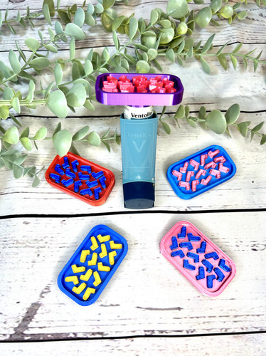 Asthma inhaler topper mini - asthma,
