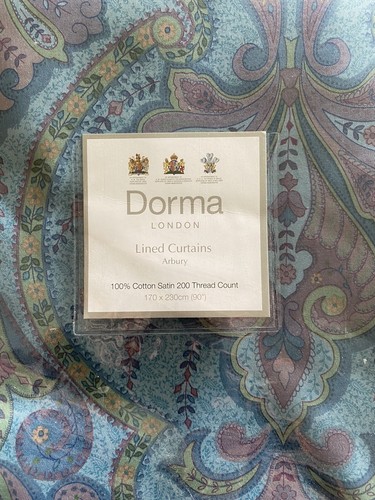 Dorma london lined curtain - dorma,