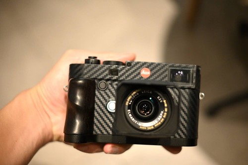 Camera handgrip handle wood - camera,