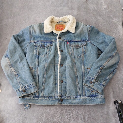 Levi sherpa trucker jacket - sherpa,