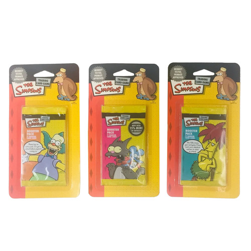 The simpsons tcg wotc - simpsons, blister