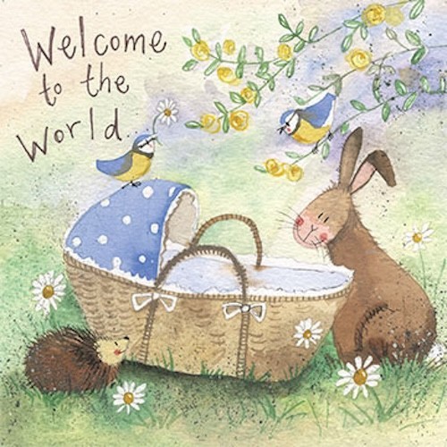 Alex clark greetings card - clark,
