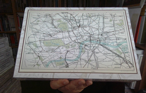 Railway map central london - map,
