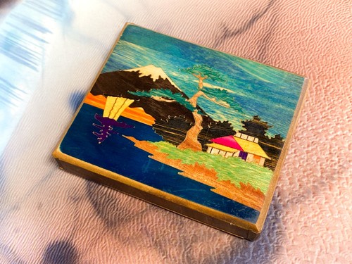 Japanese scene slim wooden - japanese,