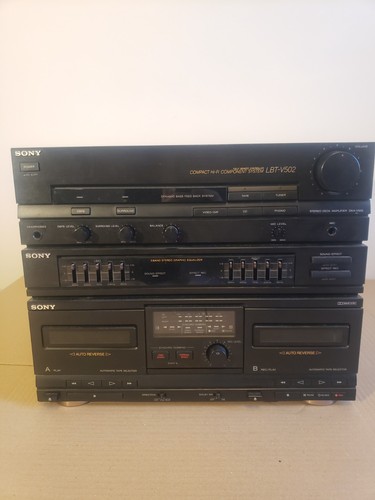 Sony compact component - sony, hi-fi