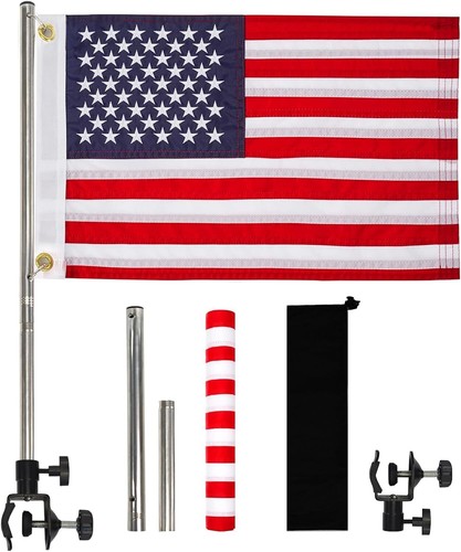 American boat flag pole kits - american,