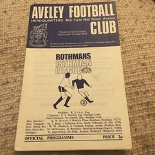 Aveley v Woking 1973/74 FA