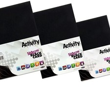 Black Card Craft Art Scrapbook