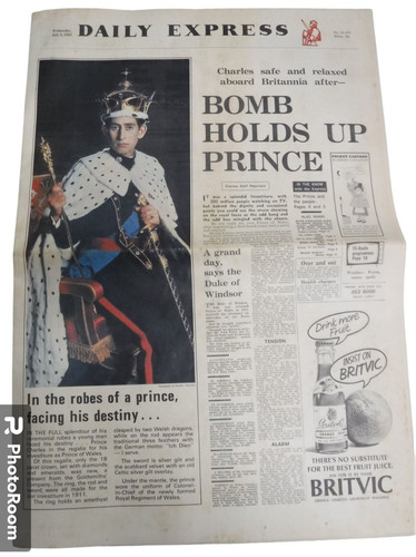 Vintage newspaper 1969 daily - newspaper,